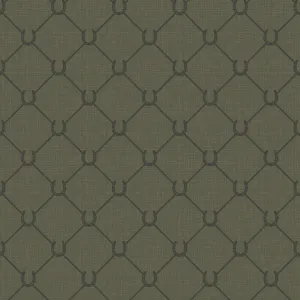 17-09-022-60 WALLPAPER NEW HORSESHOE OLIVE