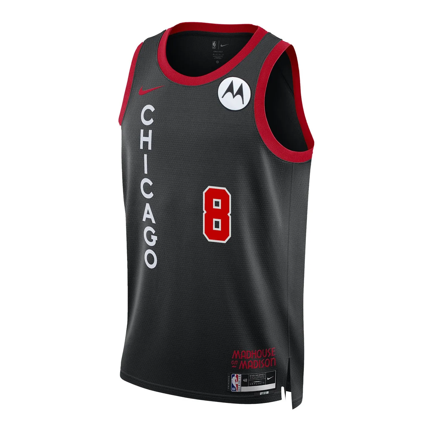 2023-24 CHICAGO BULLS ZACH LAVINE CITY EDITION YOUTH JERSEY