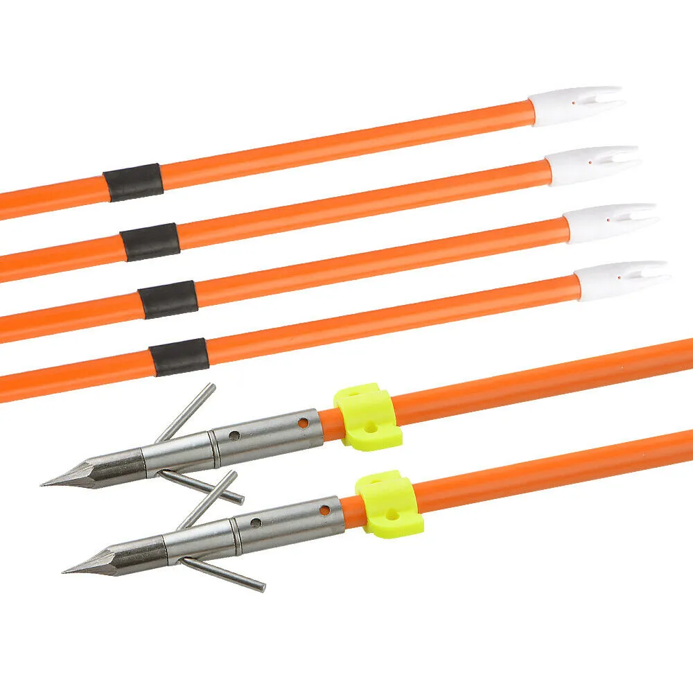 🎯32'' Bow Archery Fishing Arrows for Anglers Hunter