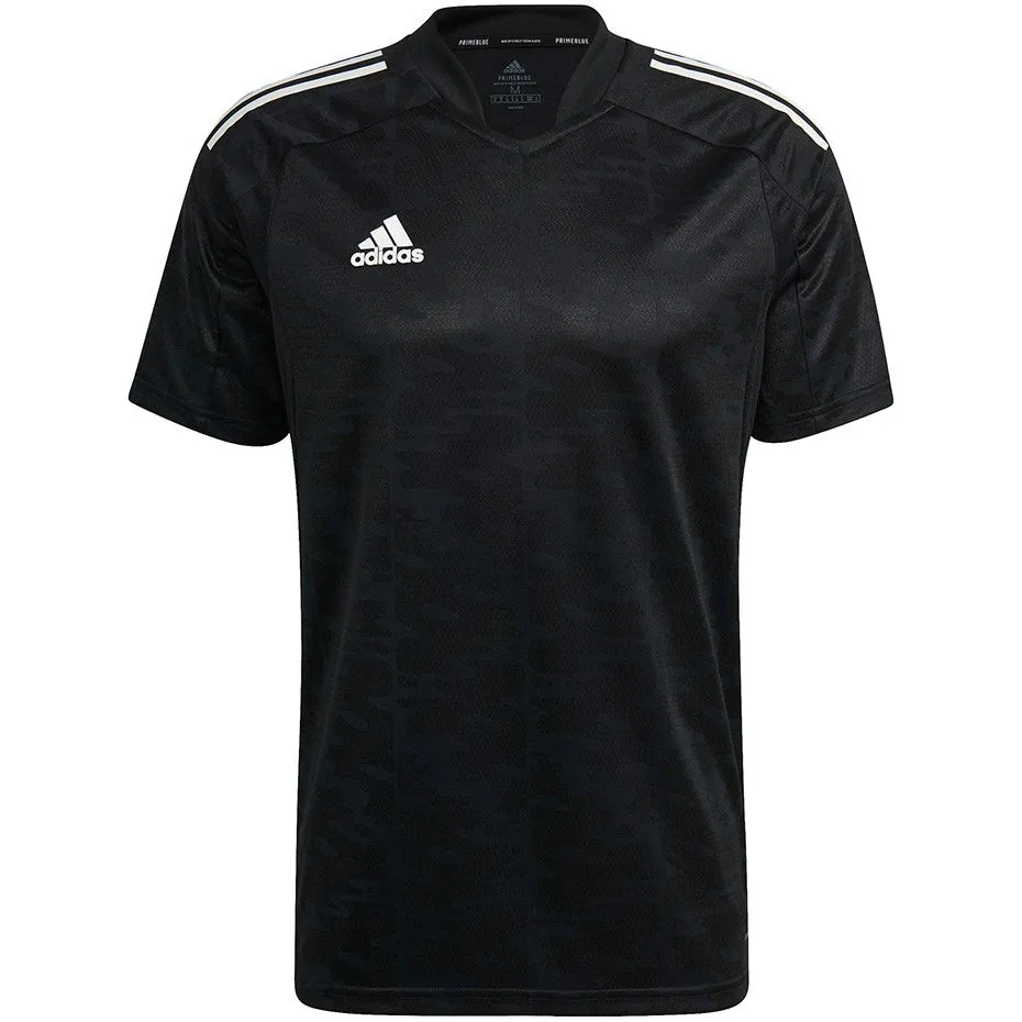 Adidas Condivo 21 Jsy Men's T-Shirt Black Gj6790 L