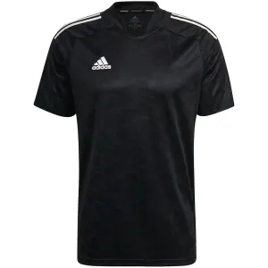 Adidas Condivo 21 Jsy Men's T-Shirt Black Gj6790 L