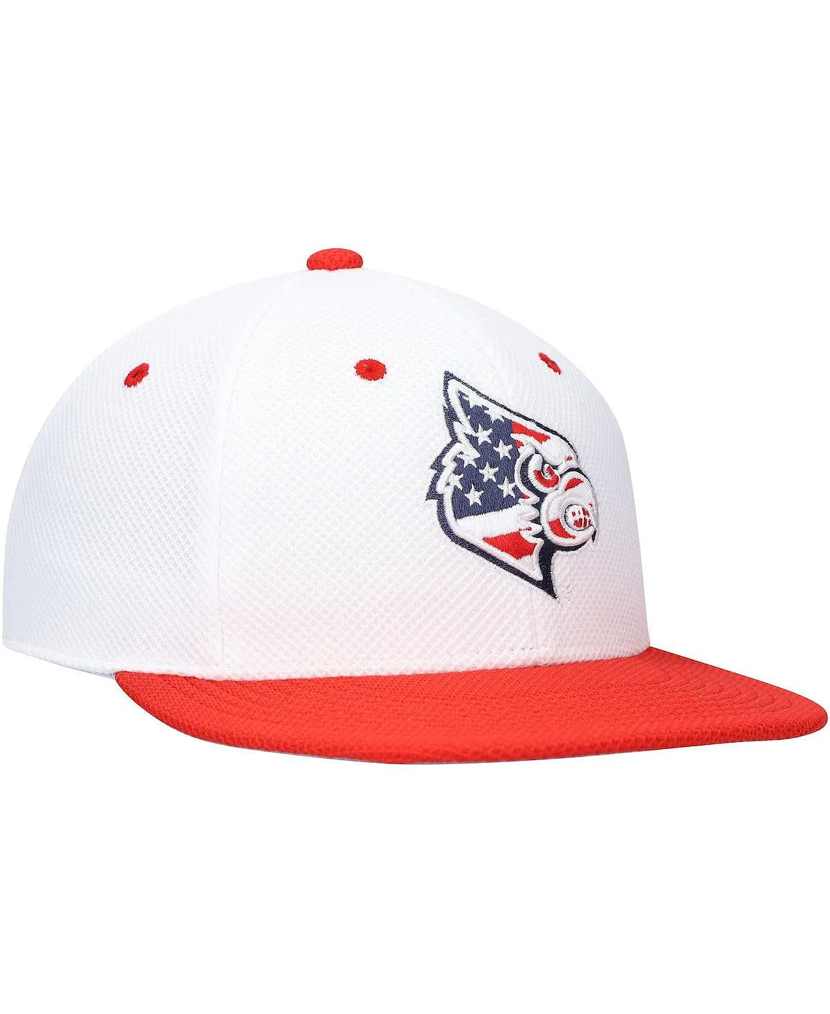 adidas Louisville Cardinals On-Field Men's White Baseball Cap