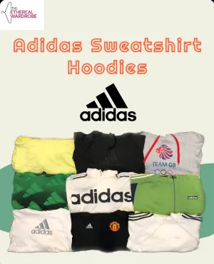 Adidas premium hoodies including vintage pcs