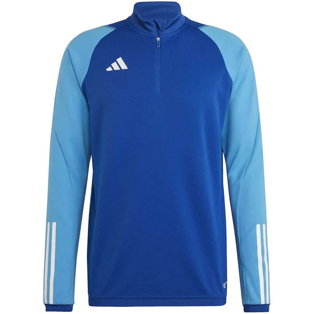 Adidas Tiro 23 Competition Training Men's Sweatshirt Top Blue Hu1309