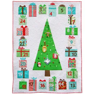 Advent Calendar Wall Hanging Quilt Pattern AQ-108w  - Wholesale Product