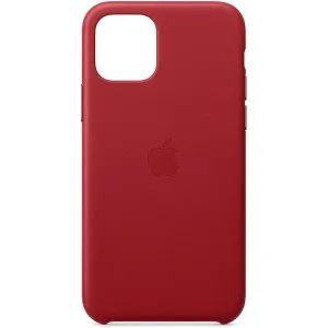Apple Leather Case (for iPhone 11 Pro) - (Product) RED
