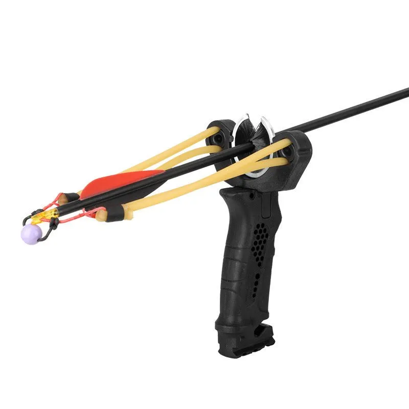 Archery Slingshot Outdoor Competitive Archery Competition Free Tied Ball Slingshot High Precision Ejection