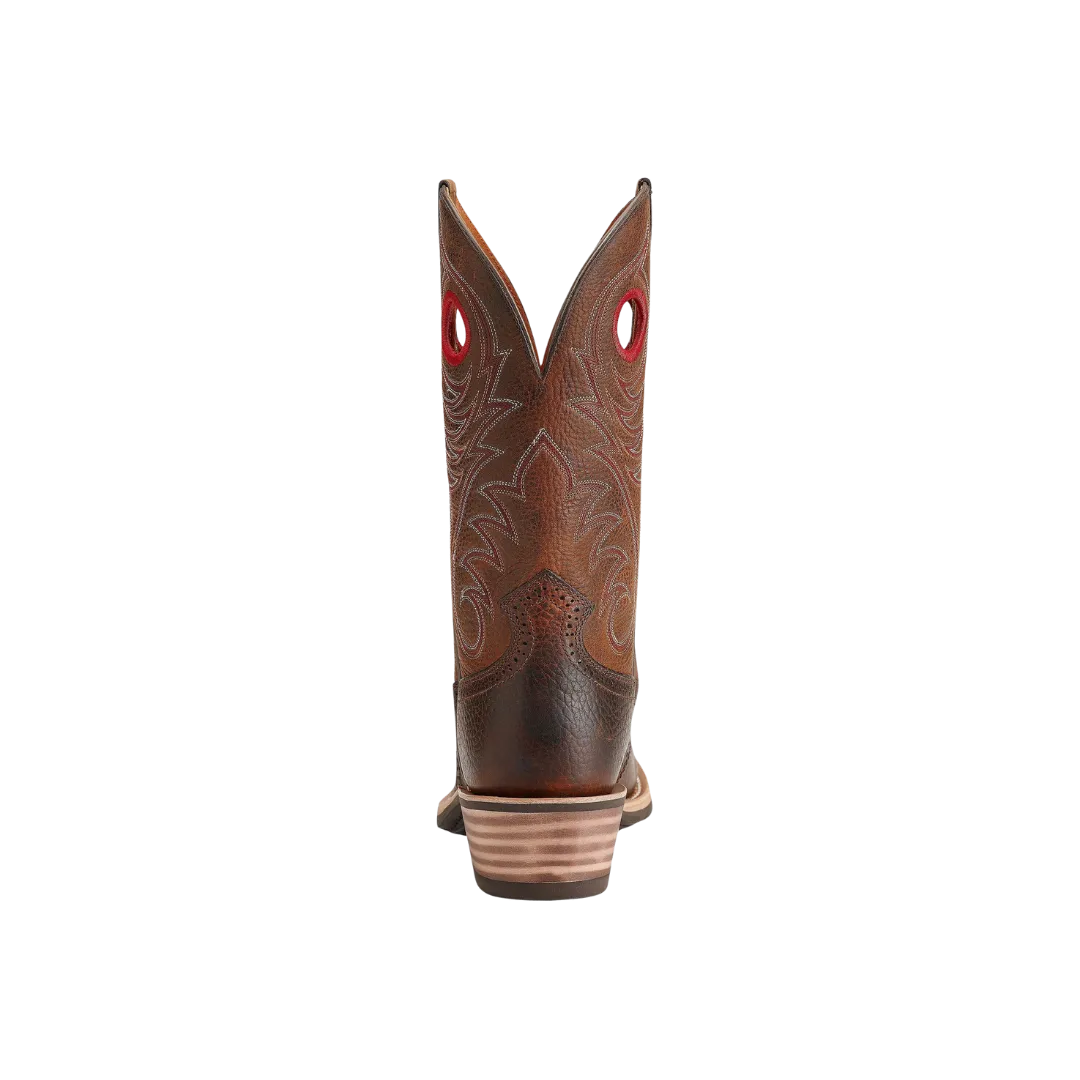 Ariat Men's Heritage Roughstock Wide Western Brown Boot