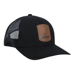 Bear Archery Leather Patch Logo Hat