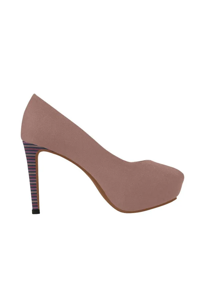 Berries and Blush Women's High Heels