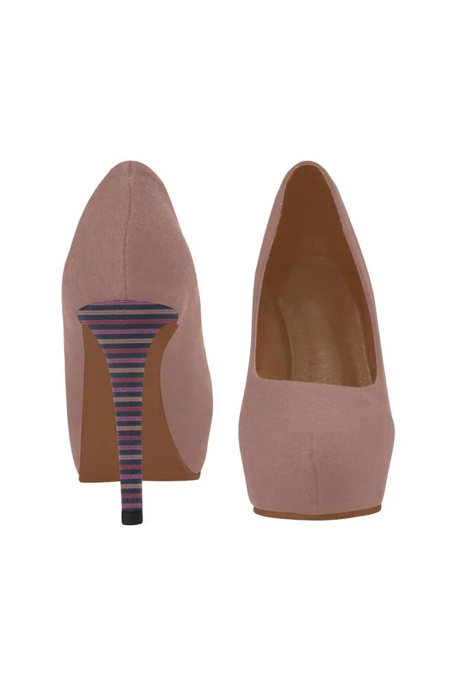 Berries and Blush Women's High Heels