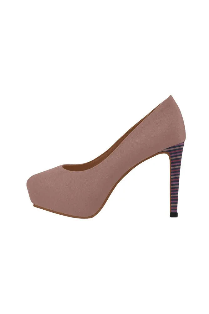 Berries and Blush Women's High Heels