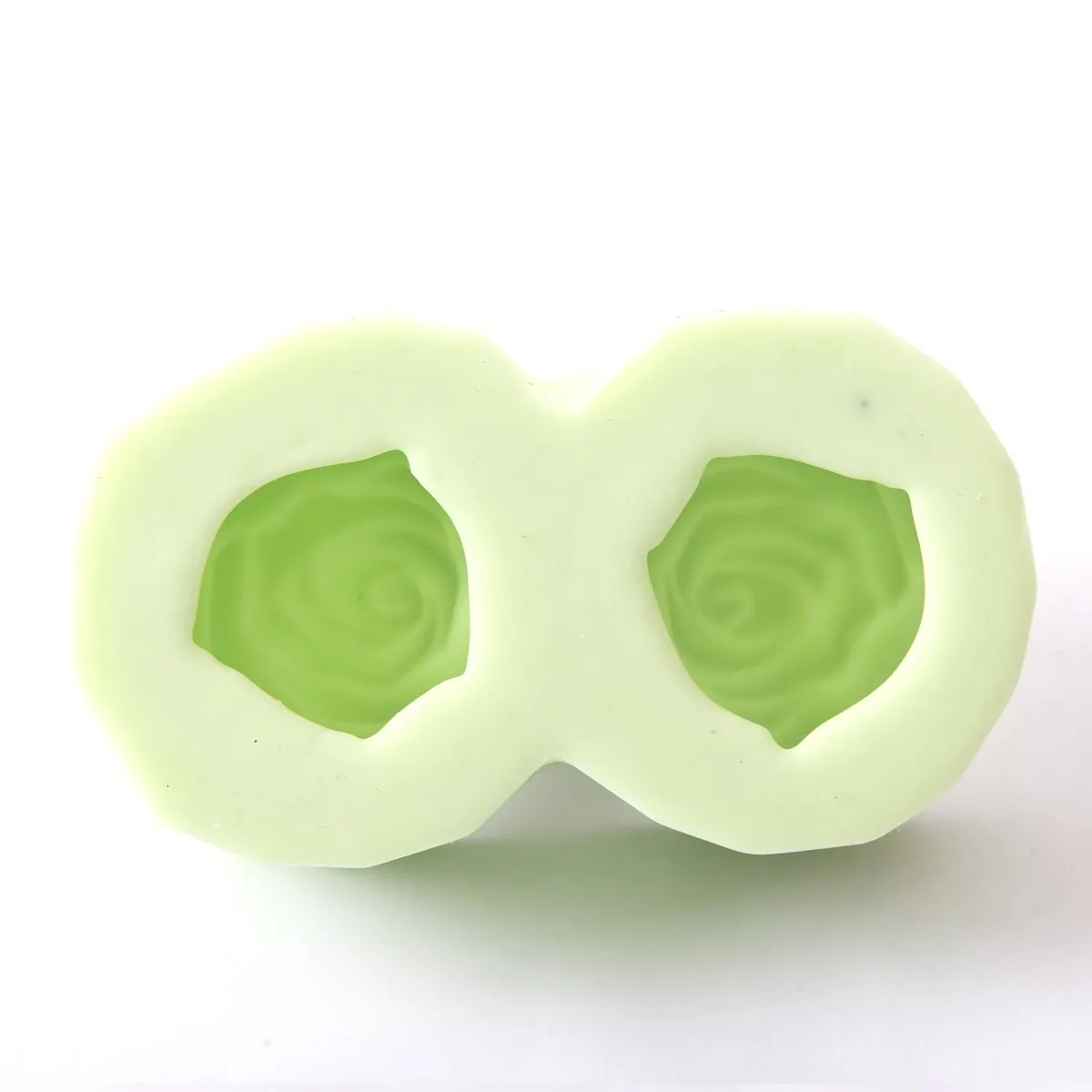 Double Rose Silicone Soap Mould