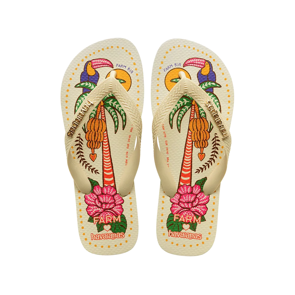 Farm Nascer de Verao 22 Flip Flops