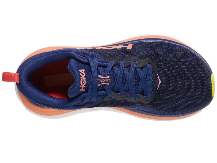 Hoka | Gaviota 5 | Women's | Evening Sky/Coral