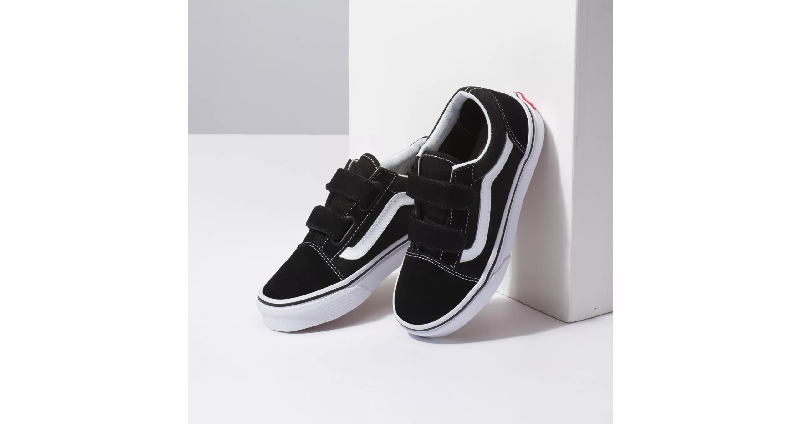 Kids Old Skool V Black/True White