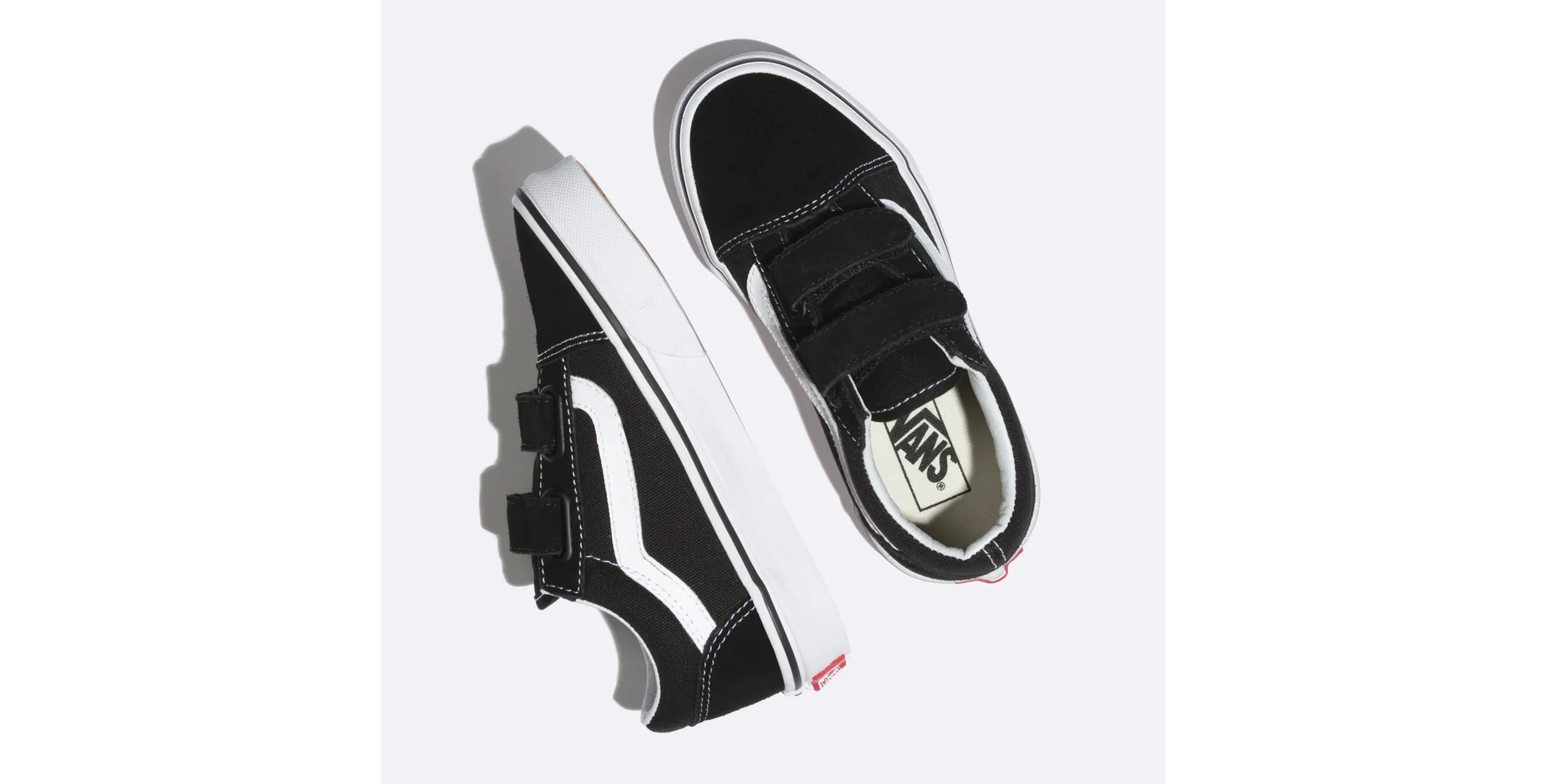 Kids Old Skool V Black/True White
