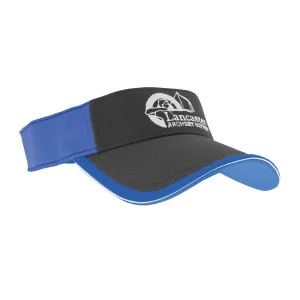 Lancaster Archery Supply Visor (Blue/Charcoal)