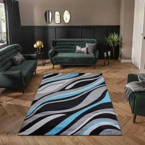 Large Carpet, Living Room, Bedroom, Study, Balcony Carpet, Abstract Pattern Style, Exquisite Modern Design Rectangular Carpet Imported From Türkiye, Furniture Decoration, New House Decoration, Housewarming Holiday Gift