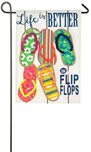 Life Is Better In Flip Flops Flag