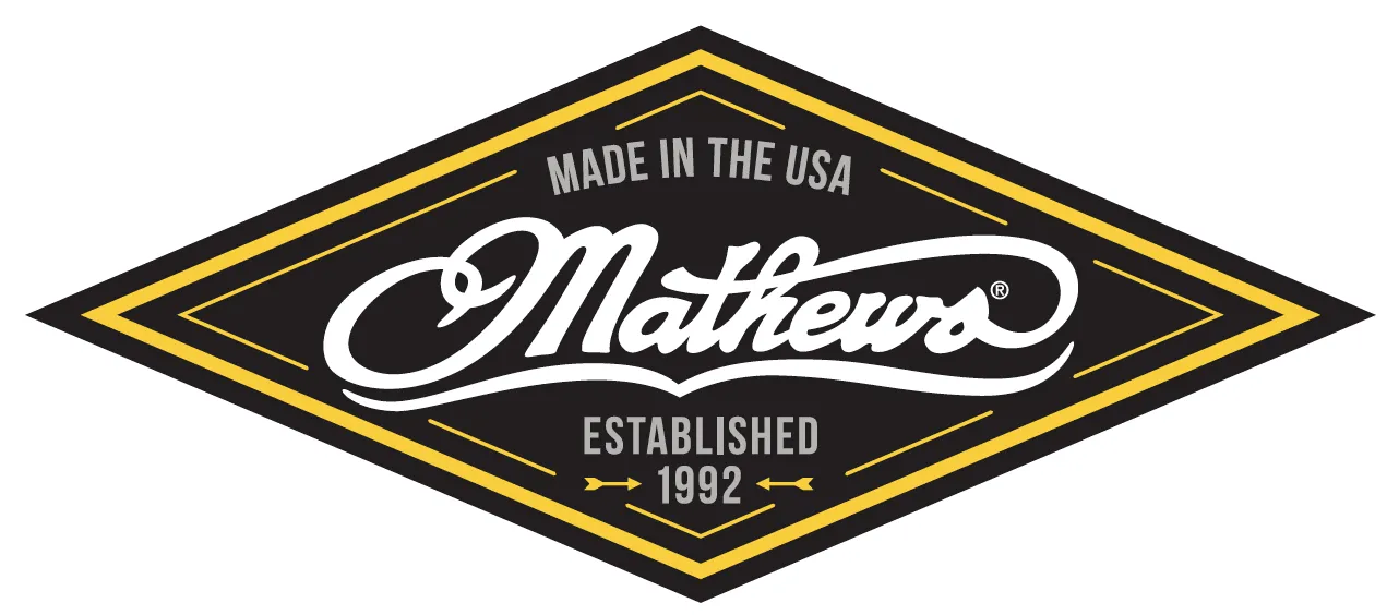 MATHEWS Logo Sticker -