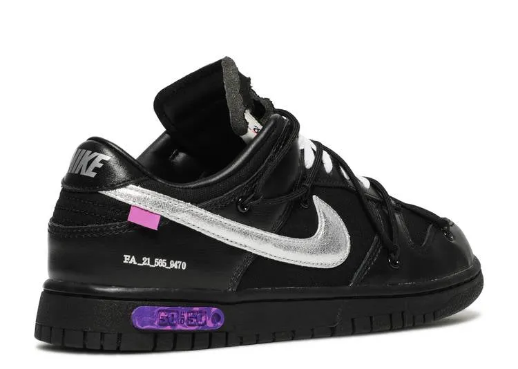 Nike Dunk Low x Off-White "LOT 50 OF 50" DM1602 001