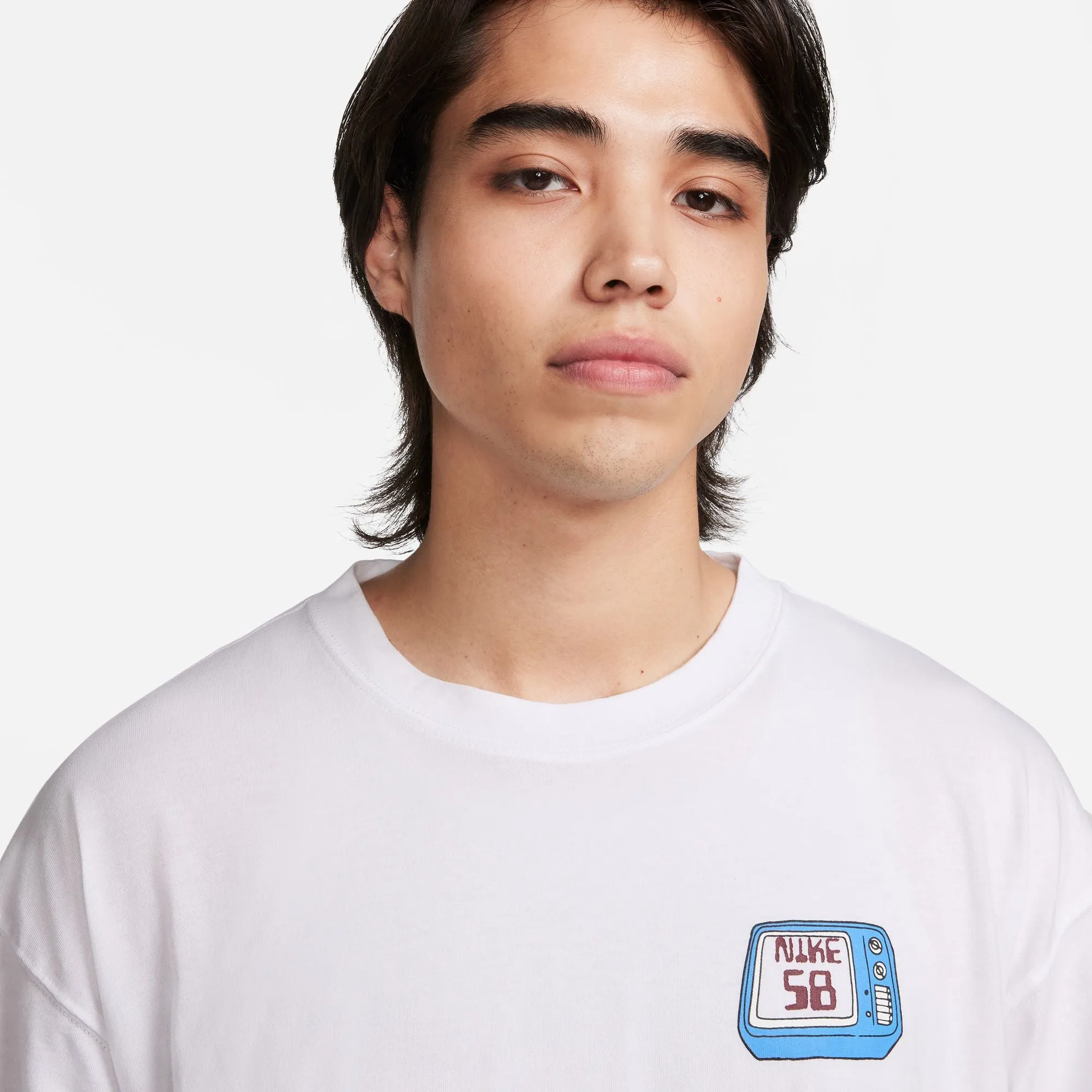 Nike SB Brainwash Max90 Longlseeve T-shirt - White