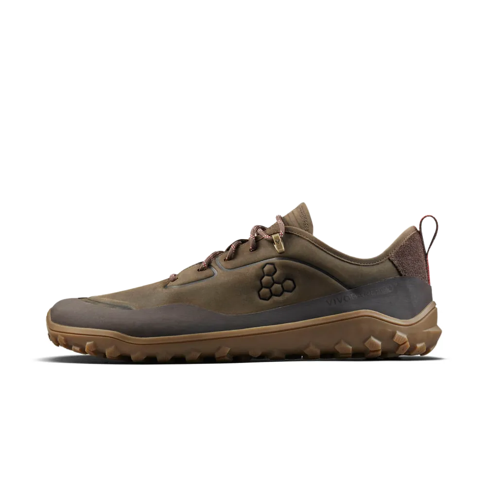 [PRE-ORDER] Vivobarefoot Tracker Leather Low Mens Bracken (ETA. MID DEC)