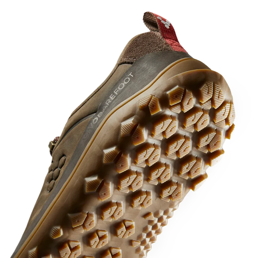 [PRE-ORDER] Vivobarefoot Tracker Leather Low Mens Bracken (ETA. MID DEC)
