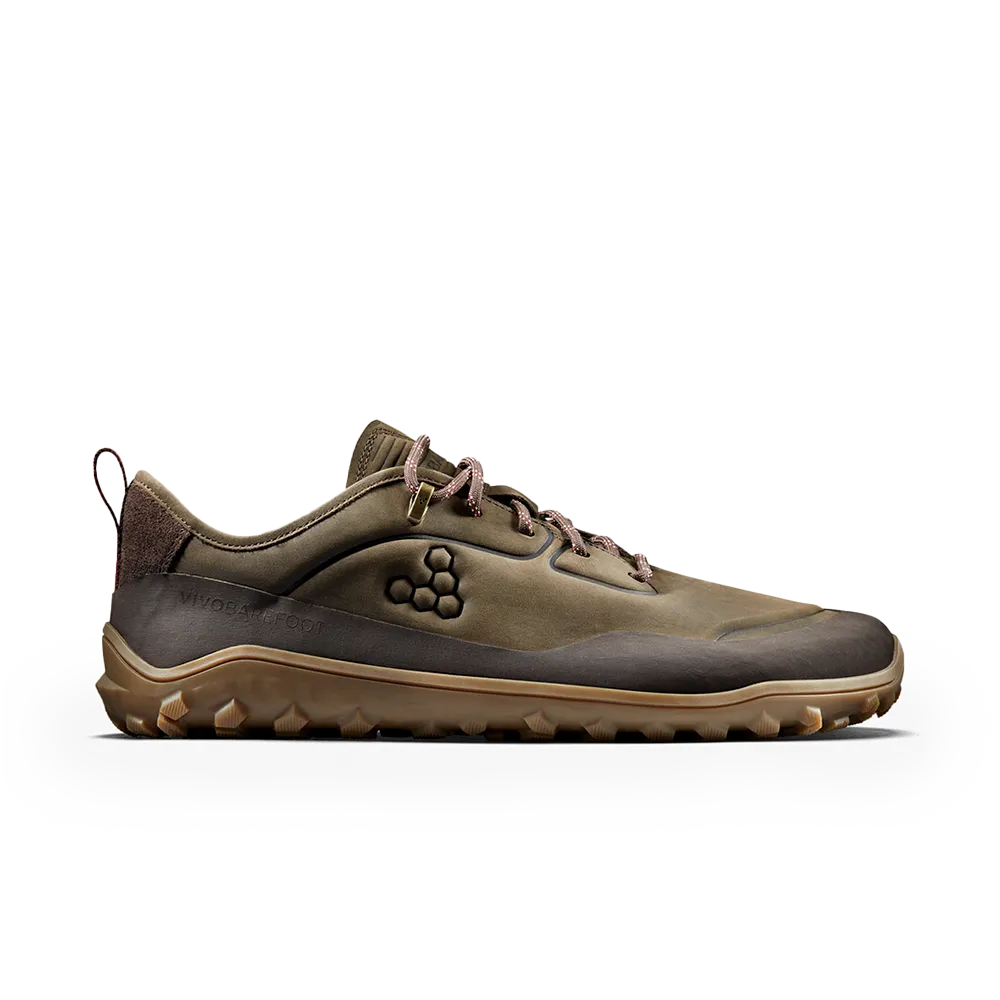 [PRE-ORDER] Vivobarefoot Tracker Leather Low Mens Bracken (ETA. MID DEC)