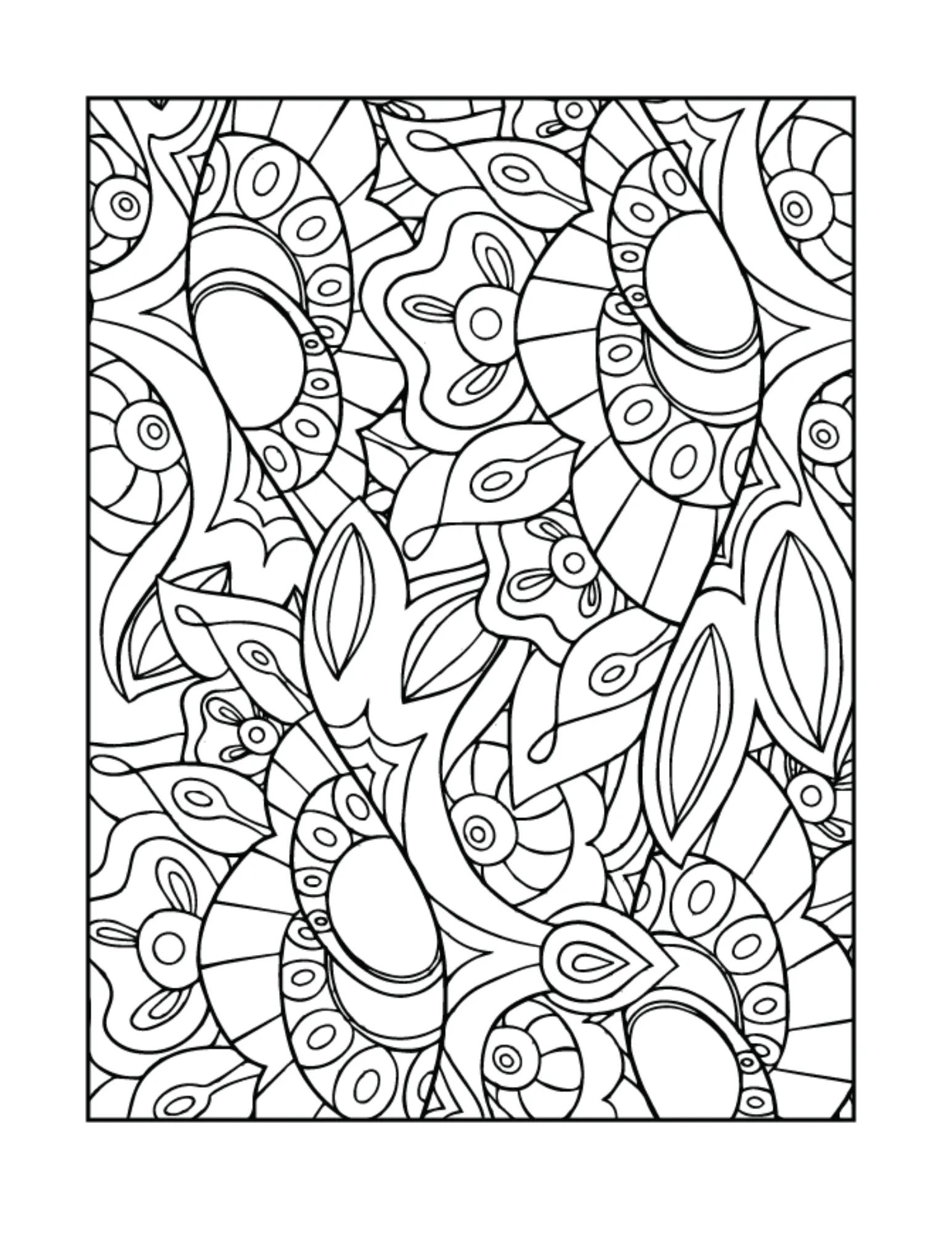 Relaxing Mandala Coloring Book