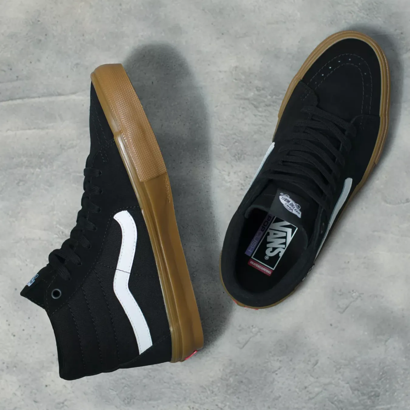 Skate Sk8-Hi Black/Gum