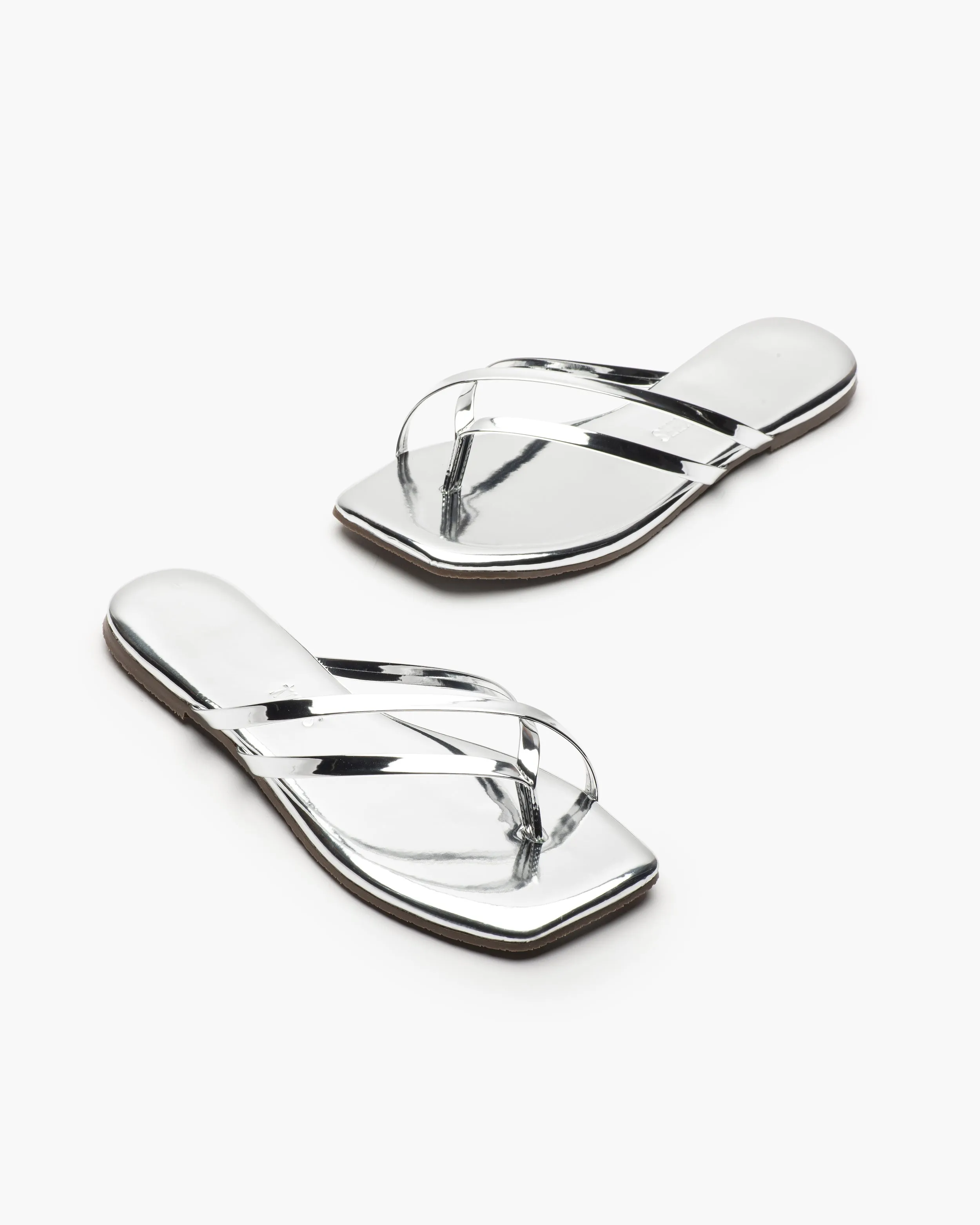 Square Toe Liri Mirror - Chrome