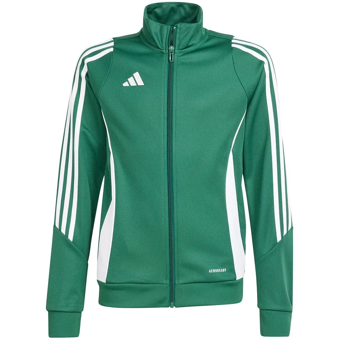 Sweatshirt For Kids Adidas Tiro 24 Training Green Ir7503 164Cm