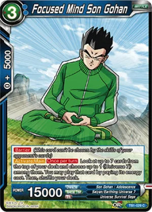 TB1-029 Focused Mind Son Gohan