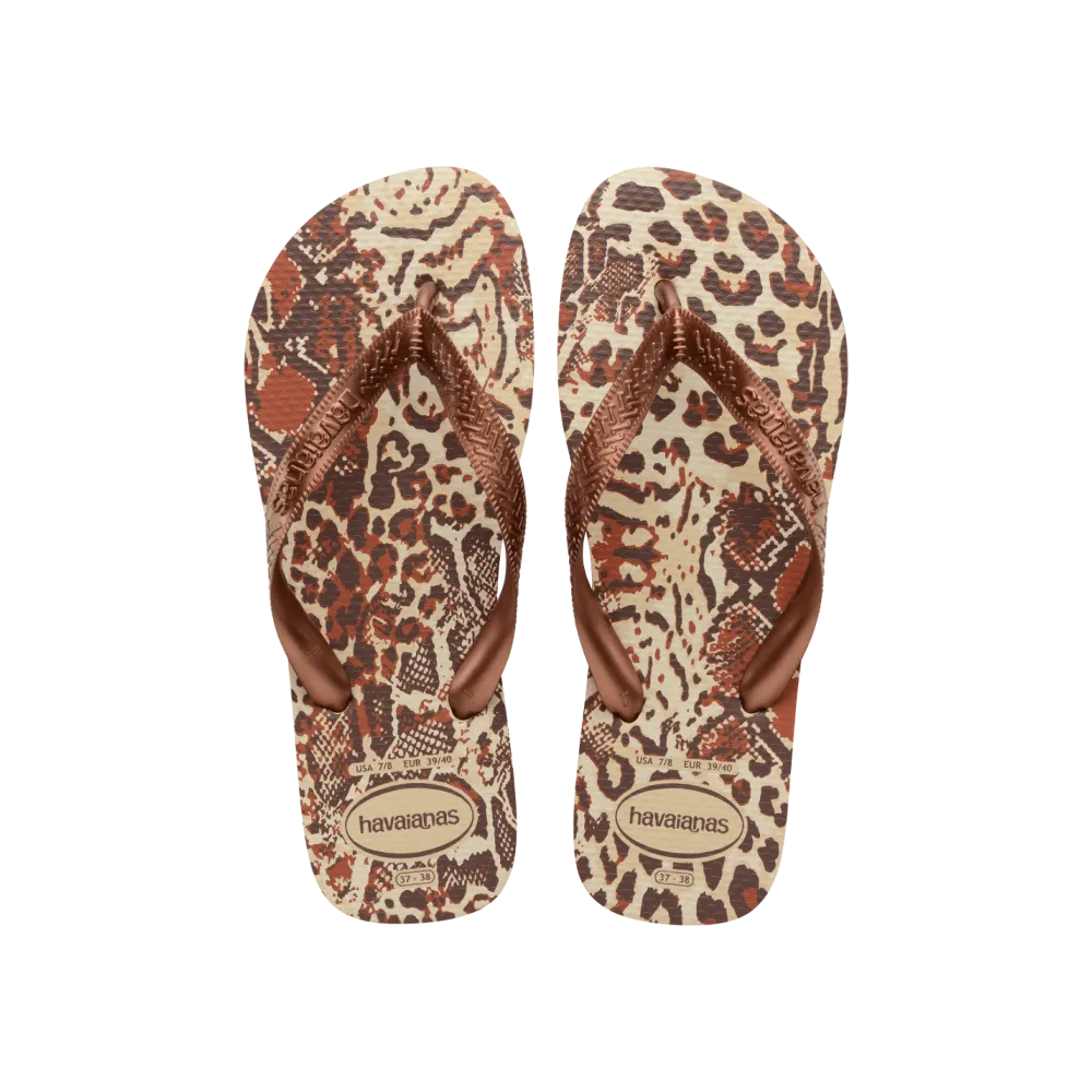 Top Animals Flip Flops