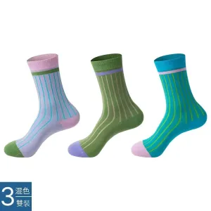 Women/Men's Cotton Socks (3pcs Pack)